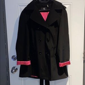 Calvin Klein double breasted coat